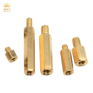 <span class=keywords><strong>Perno</strong></span> hexagonal de latón con cabeza <span class=keywords><strong>Allen</strong></span> M2 M4 M6 <span class=keywords><strong>M8</strong></span>, de un solo extremo, tamaño personalizado, parcialmente roscado - Product Image 4