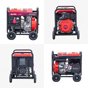 中国工場製 空冷式 50Hz/60Hz 110/220/240/<span class=keywords><strong>380</strong></span>ボルト オープンフレーム 6000ワット 7.5KVA 6kW ディーゼル 3相発電機 - Product Image 2