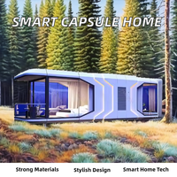Système rapide et intelligent pour villa préfabriquée, cabane de camping étanche, capsule spatiale, maison conteneur, usage hôtelier, atelier en acier