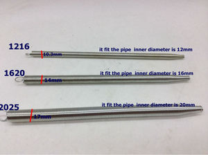 Ressort de flexion de bonne qualité d'usine pour tuyau pex-al-pex PEX installation de tuyaux multicouches plombier cintreuse de tuyaux - Product Image 4