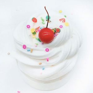 Unisex Educational <b>Clay</b> Fruit Accessories Fluffy Playdough Cotton Slime for 5-7 Years Stress Relief Toys Children Certified ASTM - Product Image 1