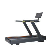 Tapis roulant commercial à écran rotatif, écran HD, tapis roulant intelligent pour la salle de sport à domicile