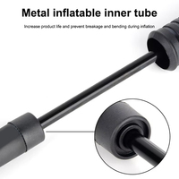 BAIMEI Tragbare Mini-Fahrrad pumpe Schrader Presta Ventil MTB Rennrad Reifen füller Handl uft kugel Nadel schlauch pumpe Radfahren