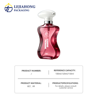 Botella de Spray PET Curva con Diseño de Reloj de Arena, 100ml 120ml 150ml, Nuevo Molde, Pulverizador de Niebla Fina Cosmético Personalizado, OEM ODM Belleza