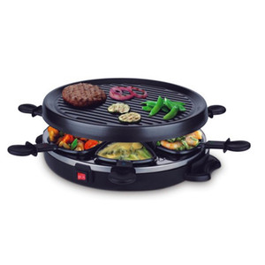 Grill à <span class=keywords><strong>raclette</strong></span> <span class=keywords><strong>rond</strong></span>, grill électrique d'intérieur - Product Image 4