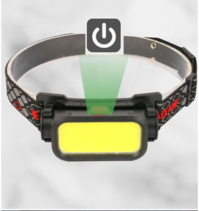 COB LED Phare Rechargeable Super Bright Wide-Beam Led Head Lamp Phares pour <span class=keywords><strong>Camping</strong></span> Randonnée Nuit Pêche Réparation de voiture - Product Image 6