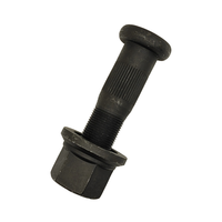Nouvelles pièces automobiles : Vis de fixation de roue, goujon de moyeu, boulon de roue 40Cr Grade 10.9/12.9 pour véhicules lourds ROR M22X1.5*110mm