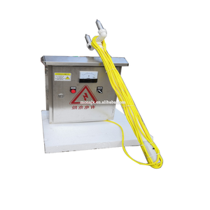 Étourdisseur électrique portatif anti-fracture pour l'abattage de porcs à petite échelle_ Ligne d'abattage de porcs - Product Image 5