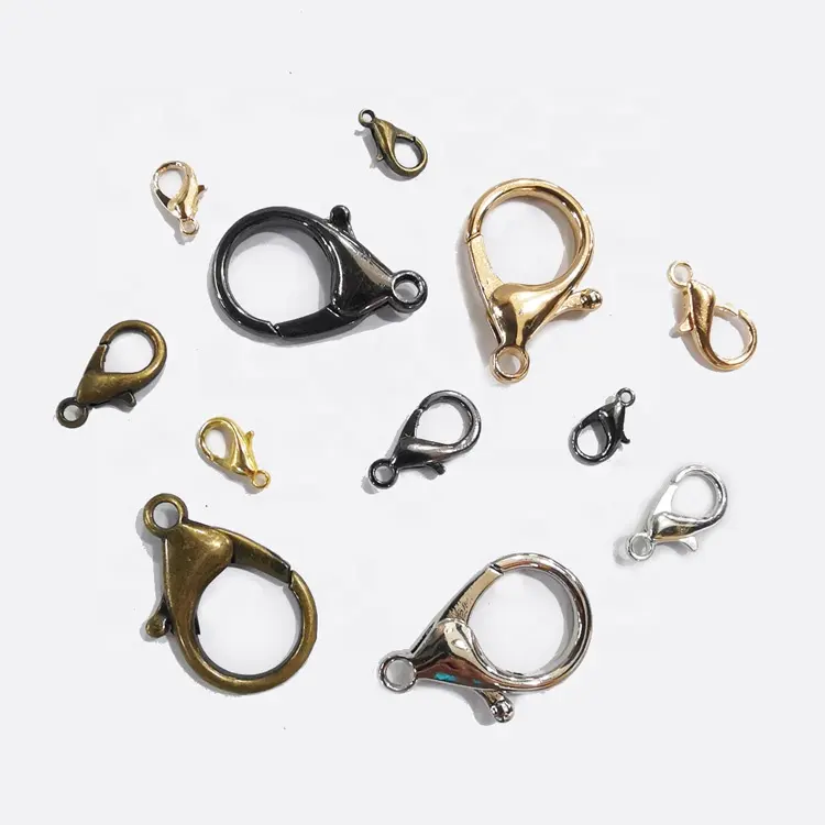 21mm Metal Luggage Bag Accessories Clasp Alloy Snap Hook Custom Key Snap Hooks Hardware Custom Key Lobster Snap Clasp