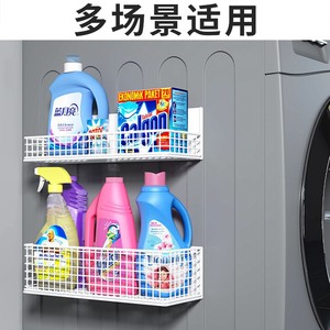 Magnetic Shelf Refrigerator <b>Organizer</b> Rectangle 1 Layer <b>Kitchen</b> Storage <b>Drawer</b> Fridge Door Rack - Product Image 2