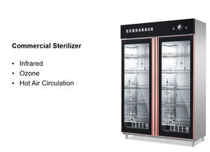 Sterilizzatore Domestico in Vetro Temperato ad Alta Temperatura con Disinfezione all'Ozono 2500W Area di Copertura 50-100 - Product Image 2
