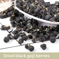 Groothandel Ningxia Matrimony Vine Lycium Gedroogde Zwarte Goji-bessen Thee Gedroogde Zwarte Chinese Wolfberry