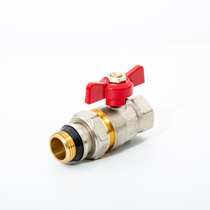 <span class=keywords><strong>2025</strong></span> Sản Phẩm Mới Tùy Chỉnh Màu Đỏ Xử Lý Brass Van Bóng Nhà Brass Bóng Van - Product Image 3