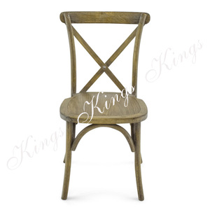 Gỗ nhựa chéo trở lại ghế - Product Image 2