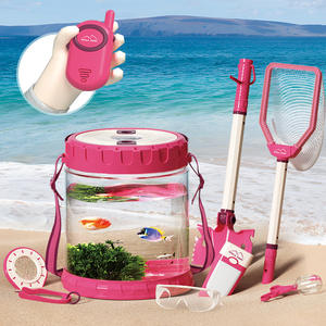 Set de Juego para la Playa Koala Diary, Color Rosa, Herramientas de Juego al Aire Libre para Niñas de 4 a 7 Años, Juguete de Aventura para Excavar en la Arena y Acampar - Product Image 5