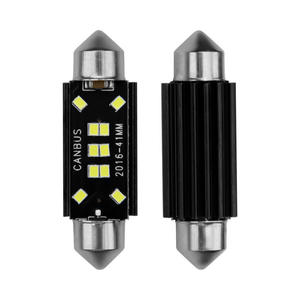 หลอดไฟ LED แบบ Festoon สำหรับรถยนต์ ปี 2016 หลายสี ขาว ขนาด 31 มม. 36 มม. 39 มม. 41 มม. หลอดไฟทรงโดม 6000k สำหรับอ่านหนังสือภายในรถ - Product Image 1
