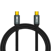Cable USB 3.2 Gen 2 Tipo C a Tipo C de Alta Velocidad Xput, Transferencia de Datos de 20 Gbps, Cable de Carga Rápida PD de 100 W y 5 A, 0.5-3 M para Laptop y Tablet