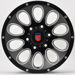 Jantes en alliage classiques 17*8.5J 6*139.7/6*130 6*135/139.7 ET-10 4*4 tout-terrain pour pick-up Vechels Fj Cruizer D-<span class=keywords><strong>max</strong></span> - Product Image 1