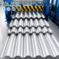 Tôle de Toiture Ondulée PPGI Haute Résistance YXB35-130-780 en Acier 0,2mm~0,8mm pour Entrepôt à Longue Portée, Découpée sur Mesure