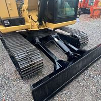 Mini-excavatrice sur chenilles d'occasion CAT 307E2 de 7 tonnes, excavatrice Caterpillar d'origine avec moteur haute puissance de 54,6 kW pour la construction