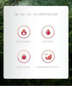 <span class=keywords><strong>Contrachapado</strong></span> de Álamo de 18 mm con Revestimiento de Melamina, Resistente al Fuego B1, Ignífugo, para Muebles - Product Image 3