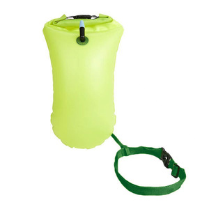 Bouée de natation réglable avec sac étanche et compartiment de rangement <span class=keywords><strong>pour</strong></span> triathlètes et kayakistes – Entraînement de natation sécurisé - Product Image 4