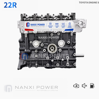 Moteur à bloc court en aluminium essence 22R 2.4L Euro 1 neuf pour Hilux Hi Ace Celica