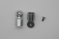 Balustrade en aluminium 16 mm, support de barre transversale pour main courante / connecteur de tuyau de main courante 16 mm / accessoire de main courante d'escalier