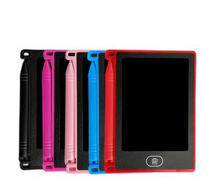 لوح رسم وكتابة تعليمي للأطفال بشاشة LCD مقاس 4.4 بوصة يعمل بالبطارية، مصنوع من مادة ABS، لوح رسومات صغير للأطفال - Product Image 2