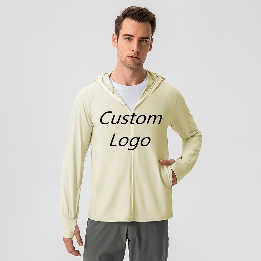 Охлаждающая куртка для мужчин и женщин, воздухопроницаемая кожаная одежда, веер, одежда для рыбалки, Солнцезащитная одежда на молнии