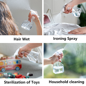 Shimoyama Pet Rỗng Phun 240Ml/500Ml Hộ Gia Đình Làm Sạch Phụ Kiện Phun Nước Sương Chai Với Sương Mù Và Dòng - Product Image 5