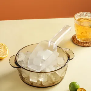 Nhựa Ice Scoops An Toàn Nhà Bếp Scoop Ice Cubes xẻng Thanh Ice Bột Tiện Ích Scoop Pet Động Vật Con Chó Thực Phẩm xẻng