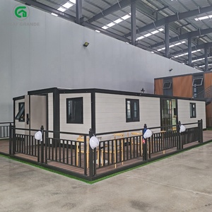 Oficina Portátil en Contenedor <span class=keywords><strong>de</strong></span> 40 pies con Terraza, <span class=keywords><strong>Casa</strong></span> Prefabricada Modular Expandible, Diseño <span class=keywords><strong>de</strong></span> Espacio <span class=keywords><strong>de</strong></span> Trabajo Prefabricado - Product Image 1