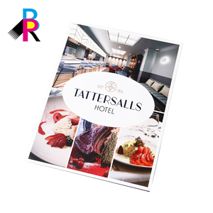 Thư mục tùy chỉnh logo khách sạn giới thiệu tập tin A4 A5 thư mục kinh doanh hồ sơ 350GSM giấy tùy chỉnh thư mục với logo - Product Image 3