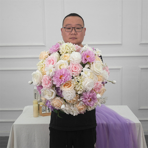 Artificial Silk <b>Flower</b> Ball-Elegant Home & Wedding Decor Christmas & Back to School Gifts - Product Image 3