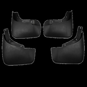 Audi Q7 <b>Mud</b> <b>Flaps</b> 2006-2015 Plastic Black Tire Mudguards For Sport Version Car Accessories - Product Image 1