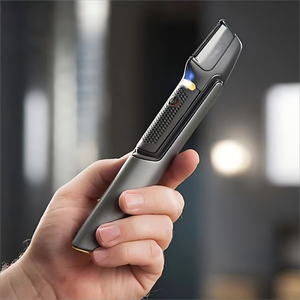 เครื่องโกนขนไฟฟ้าแบบชาร์จ USB ใบมีดอะลูมิเนียมอัลลอยด์ มอเตอร์ 6,500 รอบต่อนาที ล้างทำความสะอาดได้ ไร้สาย พร้อมฟังก์ชั่นในตัว - Product Image 1