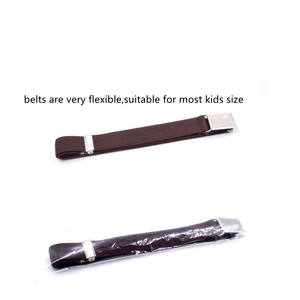 Çocuk ayarlanabilir Metal toka kolay elastik kemer erkek kızlar klasik çocuk kemerleri - Product Image 5