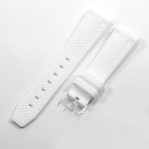 2025 correa de reloj de goma de silicona blanca de lujo Premium nuevo estilo para correa de repuesto AP para GA2100 <span class=keywords><strong>Audemars</strong></span> Smartwatch - Product Image 2