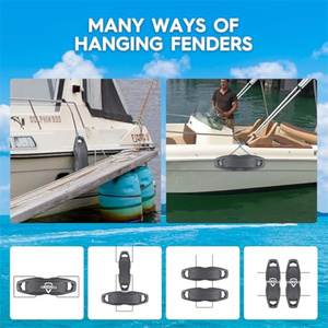 Defensas de EVA para Barcos, Fáciles de Instalar, Ideales para Atraque, para Pontones, Embarcaciones de Pesca y Motos Acuáticas - Product Image 4