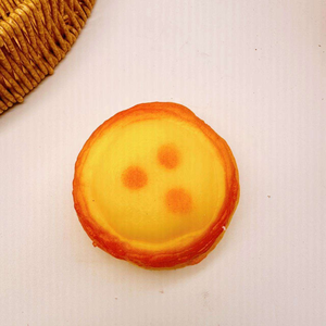 Hot Sale Girls Pu Small Squishy <b>Toy</b> Fun Slow Rebound Simulation <b>Egg</b> Tart Fluid Squeeze Anti-Stress - Product Image 6