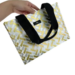 Go-To Shopping Bag Waterproof Frosted Promotional Tote Bag For Special Occasions