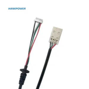 OEM工厂MX1.25 XH2.54 PH2.0 YH1.25至USB A公母充电线束电缆
