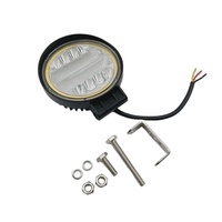 Barre de lampe de travail LED 72W 4 pouces 6000K avec halo jaune DRL, étanche IP67K, lentille LEXAN incassable, faible consommation, certifiée CE, 30 000 heures