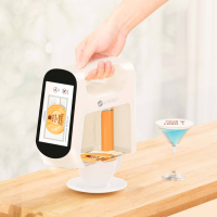 Machine à Latte Art Intelligente par EVEBOT : Imprimez des Photos et des Dessins Animés sur la Mousse de Café et le Yaourt avec Contrôle par Écran Tactile