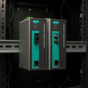 Módulo Convertidor de Medios Ethernet Industrial Moxa IMC-101-S-SC-T-IEX, Ethernet a Fibra 10/100Base-TX a Monomodo SC - Product Image 3