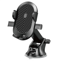 Support de téléphone universel pour voiture, rotatif à 360 degrés, rétractable, flexible, à insérer, fixation sur le tableau de bord de la voiture