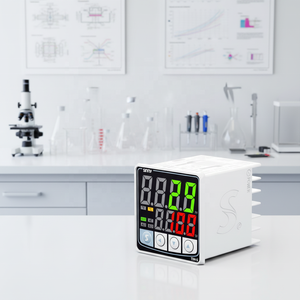 جهاز تحكم في درجة الحرارة الرقمي TX4 48*48 50م 24 ساعة إنتاج مستمر Pt100 24 فولت 100-240 فولت تحكم PID من ديكسل - Product Image 4