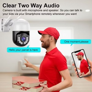 Nuevo Kit de Cámara IP Inalámbrica WiFi PTZ de 4 Canales con Cámara Domo de 4MP, CCTV H.265+, Tarjeta <span class=keywords><strong>SD</strong></span> y Audio Bidireccional (2022) - Product Image 5