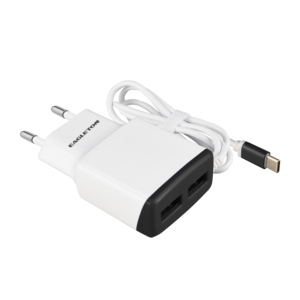 Usine 5V 2A D'UE USA Prise AU Double/2 Ports <span class=keywords><strong>USB</strong></span> Chargeur Mural Type <span class=keywords><strong>C</strong></span> <span class=keywords><strong>Adaptateur</strong></span> <span class=keywords><strong>secteur</strong></span> avec <span class=keywords><strong>c</strong></span>âble - Product Image 3